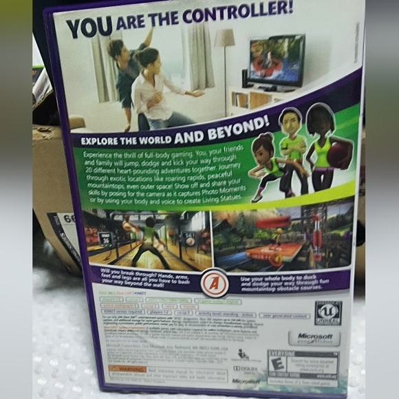 XBOX360 KINECT EUC KINECT ADVENTURES VIDEO GAME - Picture 2 of 3